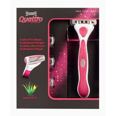 Wilkinson Sword Quattro For Women Bikini Shave Value Pack