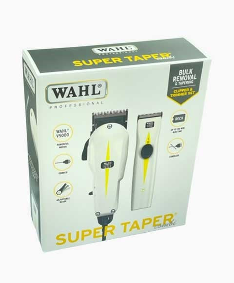 Wahl Super Taper Corded Clipper And Trimmer Combi Set