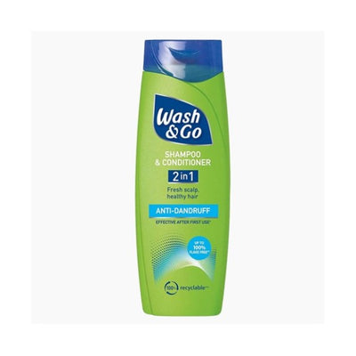 Wash And Go Anti Dandruff 2In1 Shampoo And Conditioner