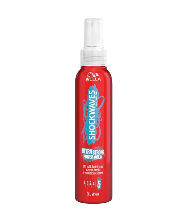 Wella Shockwaves Ultra Strong Power Hold Gel Spray