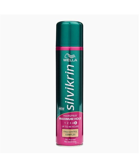 Wella Silvikrin Maximum Hold 5 Frizz Control Hairspray