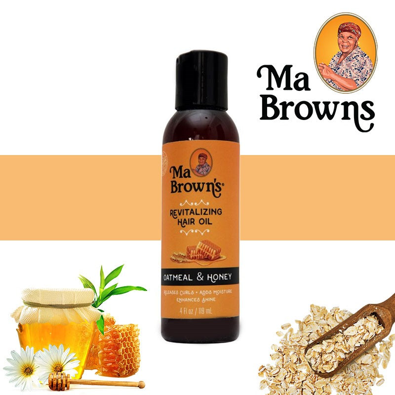 Ma Browns Revitalizing Hair Oil With Oatmeal And Honey - 119ml