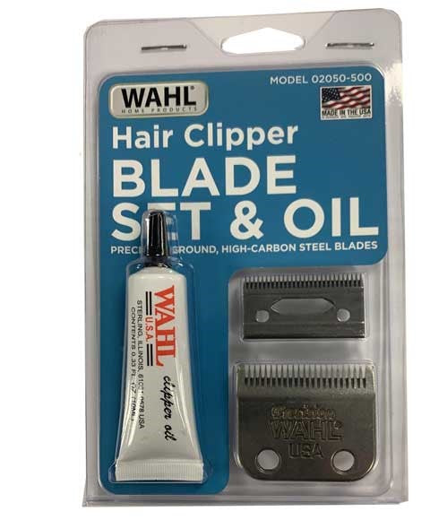 Wahl Hair Clipper Blade Set And Oil