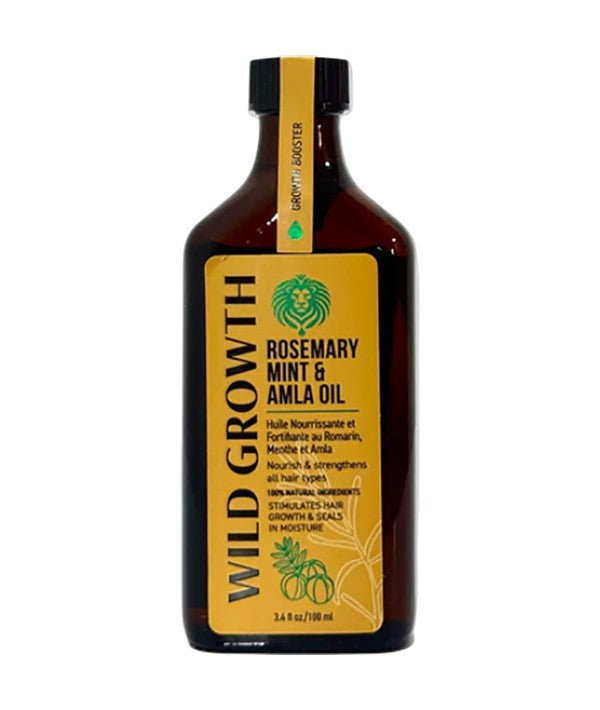 Wild Growth Rosemary Mint And Amla Oil