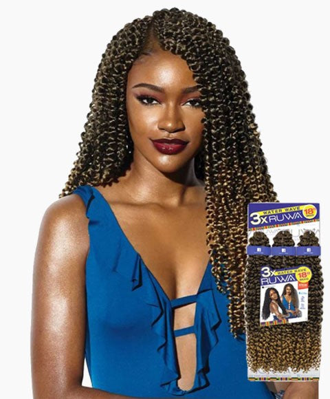 X PRESSION Syn 3X Pre Stretched Ruwa Water Wave Braid