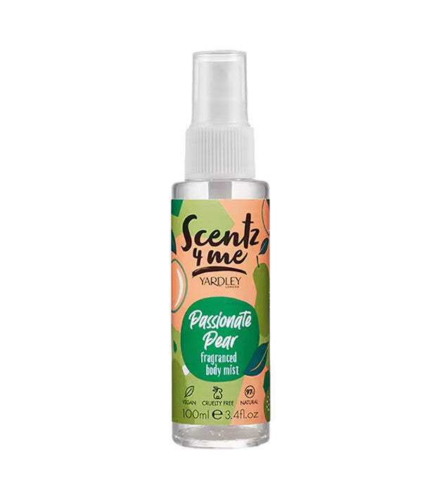 Yardley Scent 4 Me Passionate Pear Fragranced Body Mist