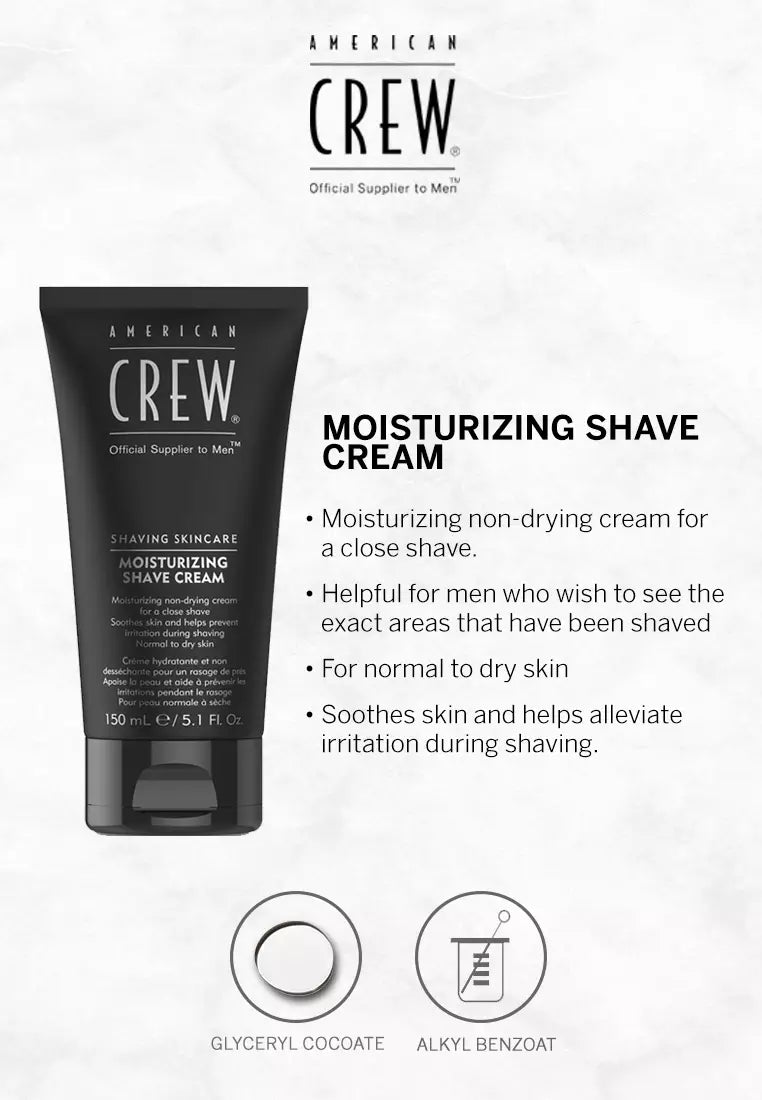 American Crew Shaving Skincare Moisturizing Shave Cream 150ml