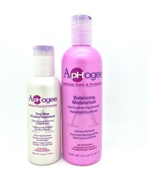 ApHogee Balancing Moisturizer And Two Step Protein Treatment Duo