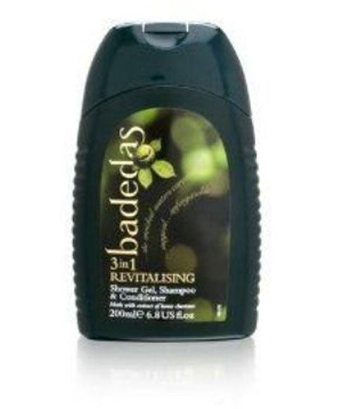 Sara Lee Badedas 3 In 1 Revitalising Shower Gel Shampoo And Conditioner