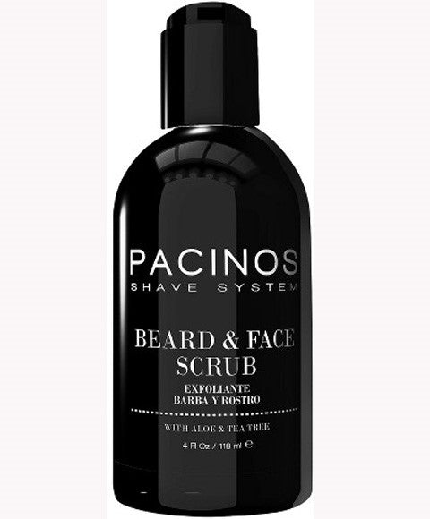 Pacinos Signature Line Pacinos Shave System Beard And Face Scrub