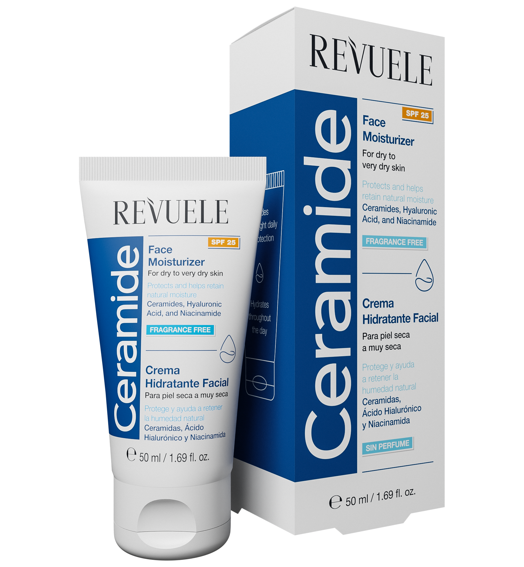 Revuele Ceramide SPF25 Face Moisturizer 50ml