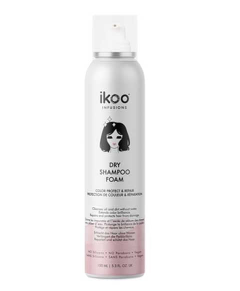 IKOO Color Protect And Repair Dry Shampoo Foam