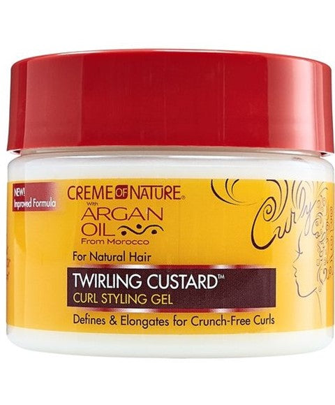 creme of nature Twirling Custard Curl Styling Gel