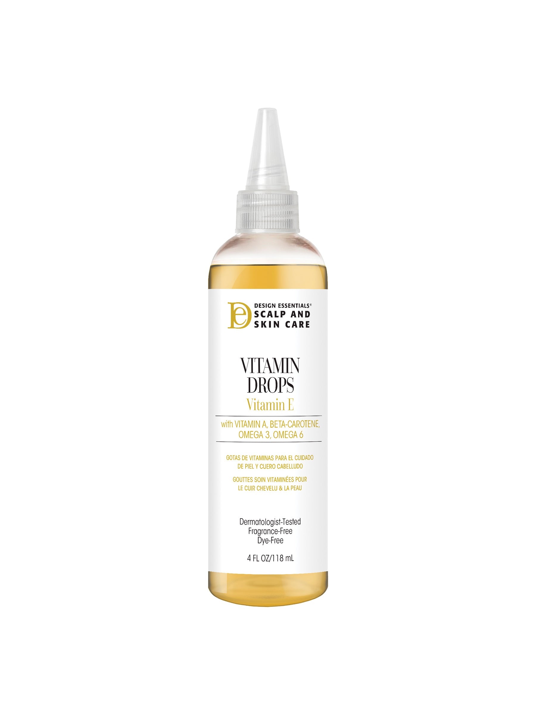 Design Essentials Vitamin Drops With Vitamin E 118ml