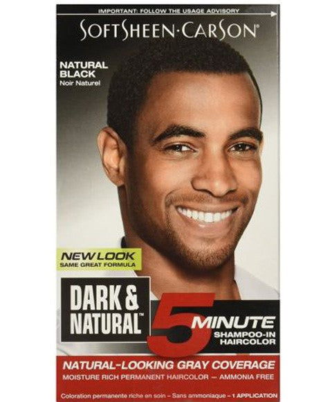 SoftSheen Carson Dark And Natural Men Shampoo In Hair Color