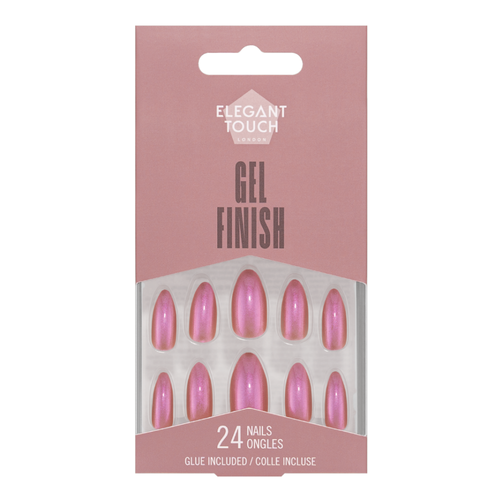 Elegant Touch Gel Finish False Nails