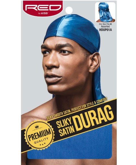 Red By Kiss Silky Satin Durag Royal Blue HDUP04