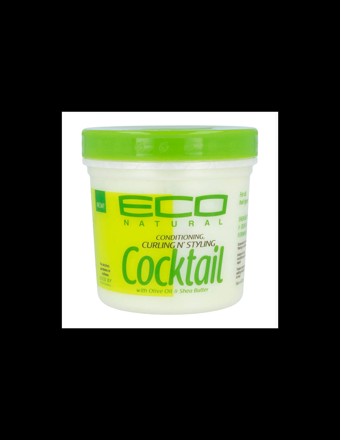 Ecoco Eco Natural Curl N Styling Cocktail With Olive & Shea Butter 473ml - 236ml