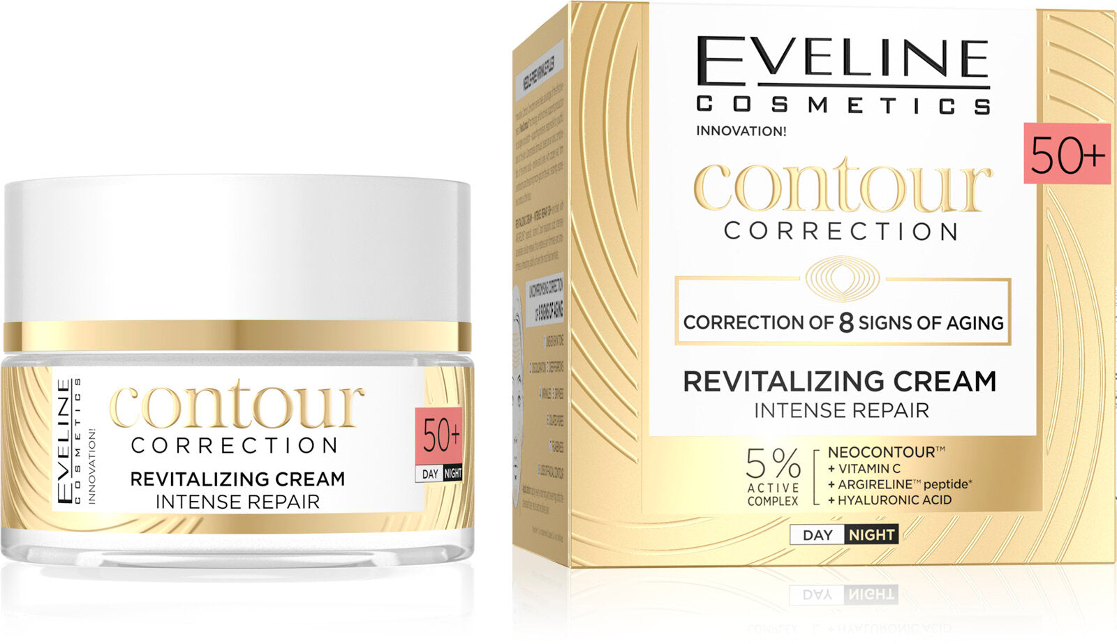 Eveline Contour Correction Revitalizing Cream 50 Plus 50ml