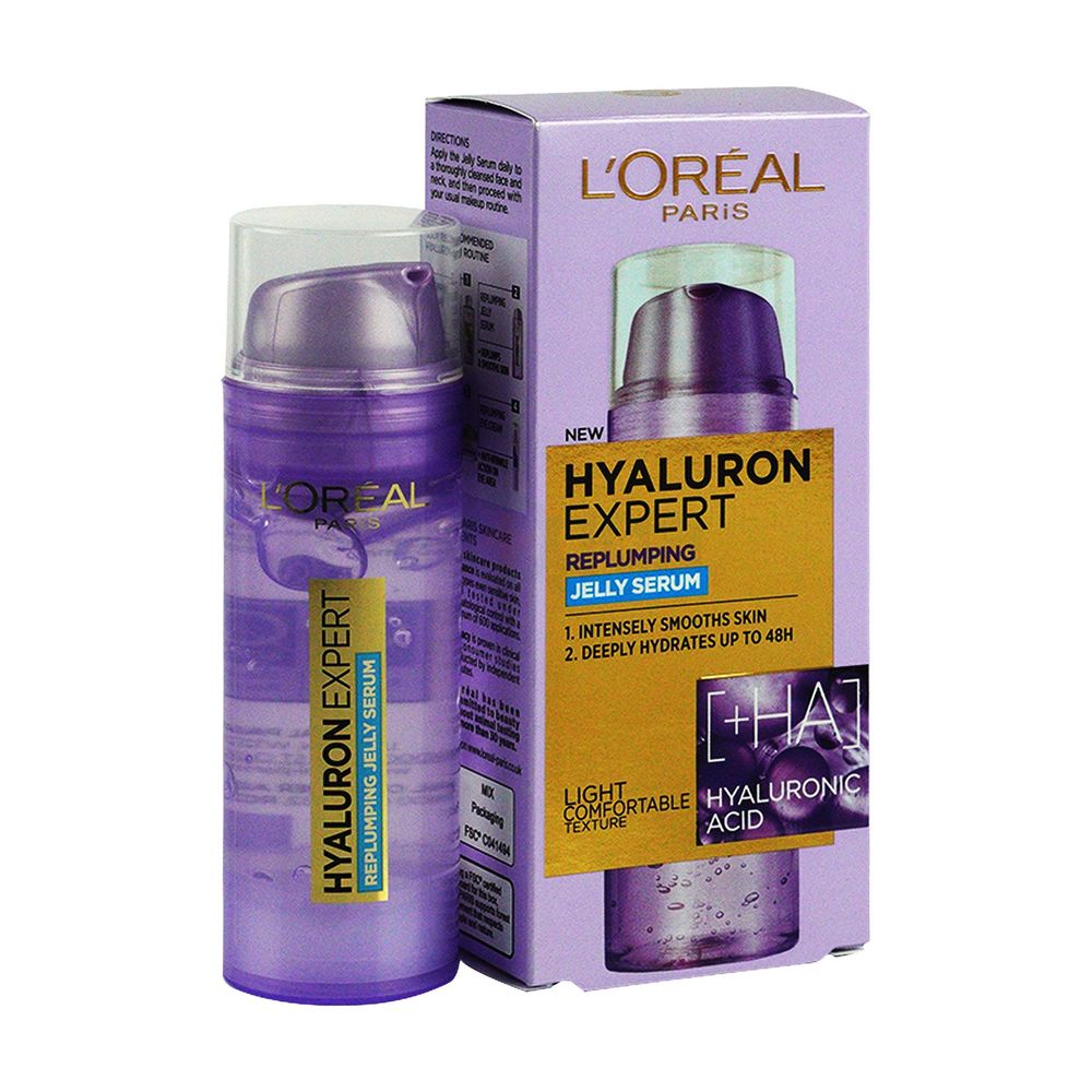 Loreal Hyaluron Expert Replumping Jelly Serum 50ml