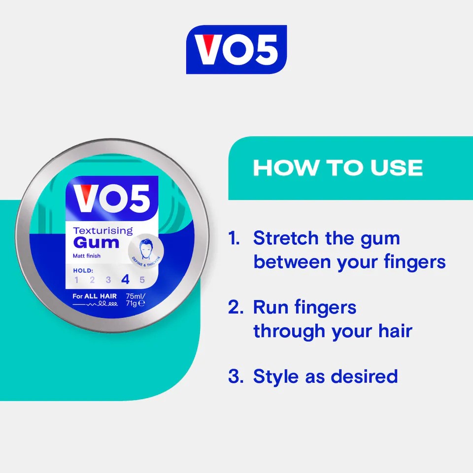 VO5 Extreme Style Texturising Gum 75ml