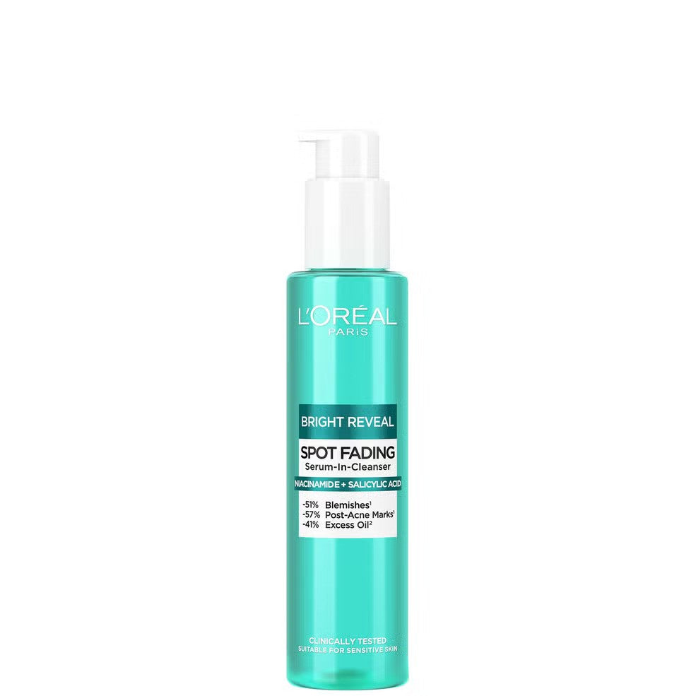 Loreal Paris Bright Reveal Spot Fading Serum In Cleanser 150ml