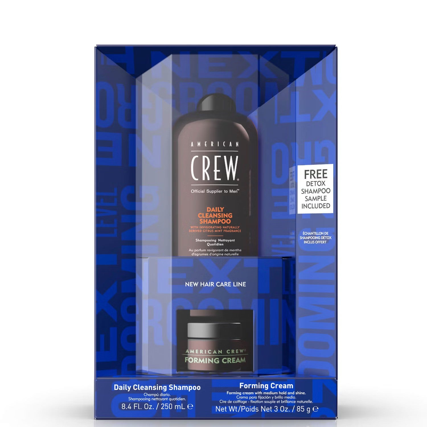 American Crew Next Level Grooming Shampoo And Forming Cream Duo Gift Set