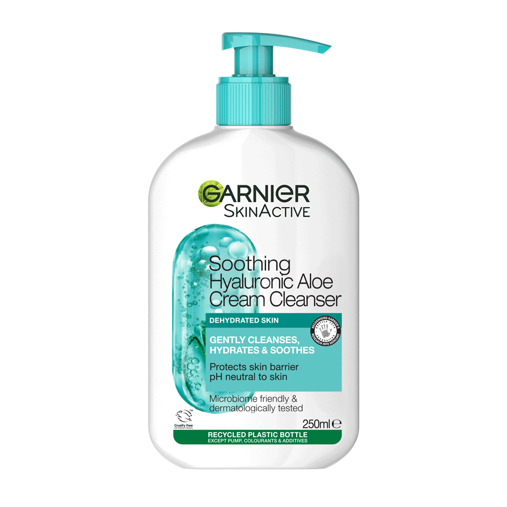 Garnier Skin Active Soothing Hyaluronic Aloe Cream Cleanser 250ml