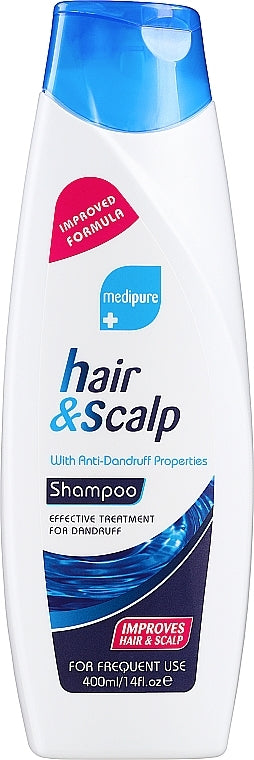 Xpel Hair care Medipure Plus Hair And Scalp Anti Dandruff Shampoo 400ml