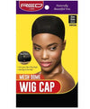Red By Kiss Mesh Dome Wig Cap Black HWC06