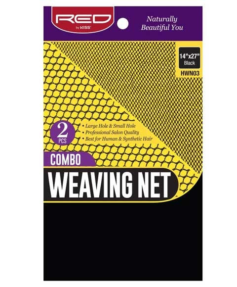 Red By Kiss Combo Weaving Net Black HWN03