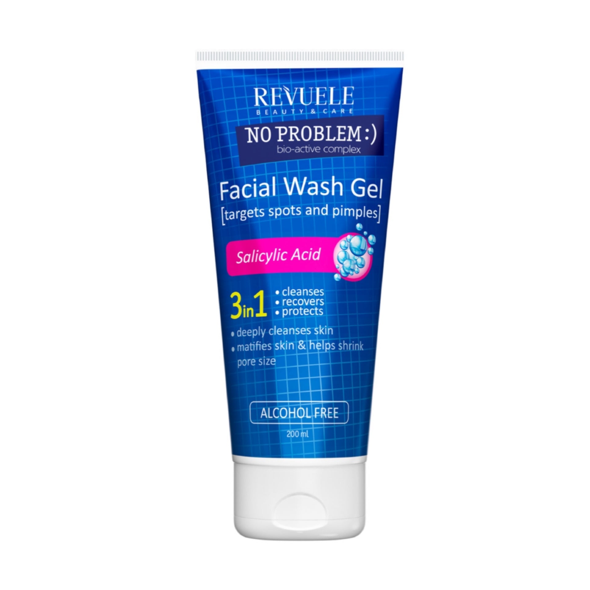Revuele No Problem 3 In1 Facial Wash Gel 200ml
