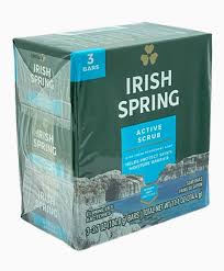 Palmolive Irish Spring Active Scrub Deodrant Soap 104g