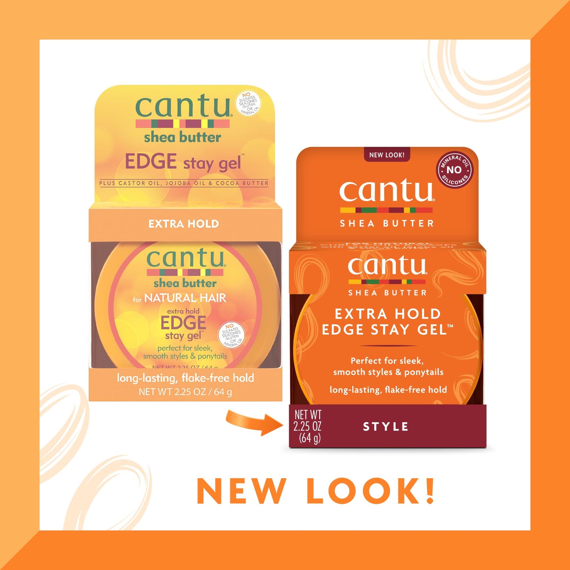 Cantu Extra Hold Edge Stay Gel 14g / 127g - Afro Hair Boutique