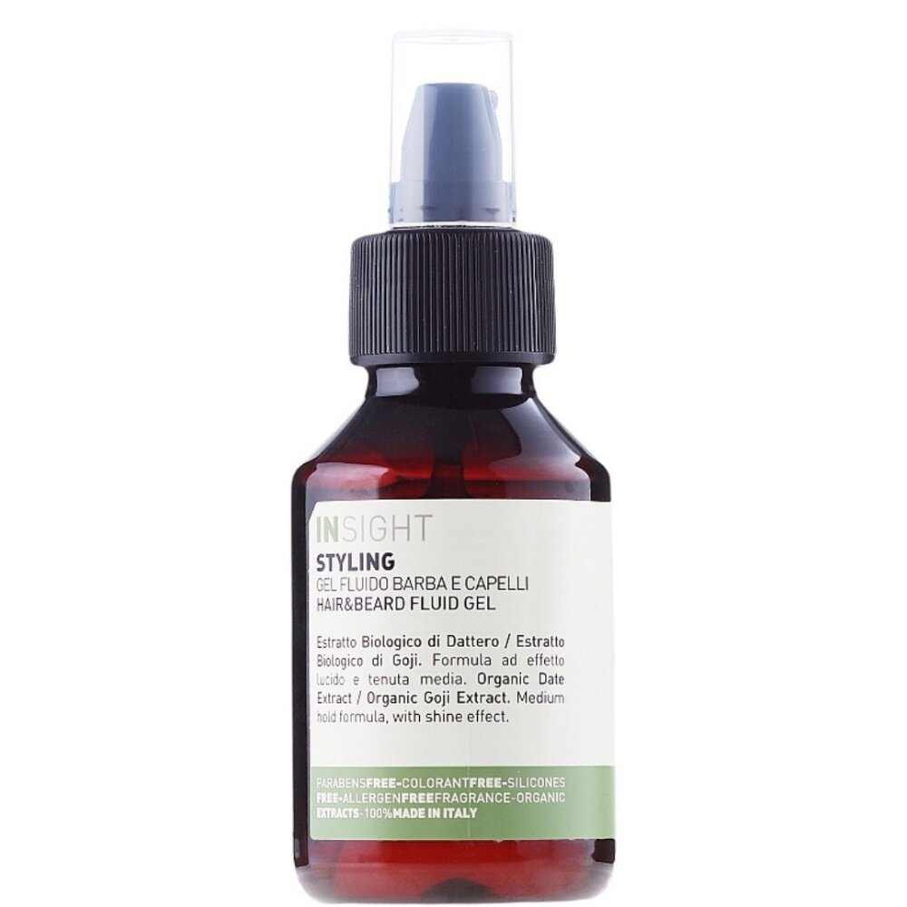 Insight Professional Styling Hair And Beard Fluid Gel 100ml