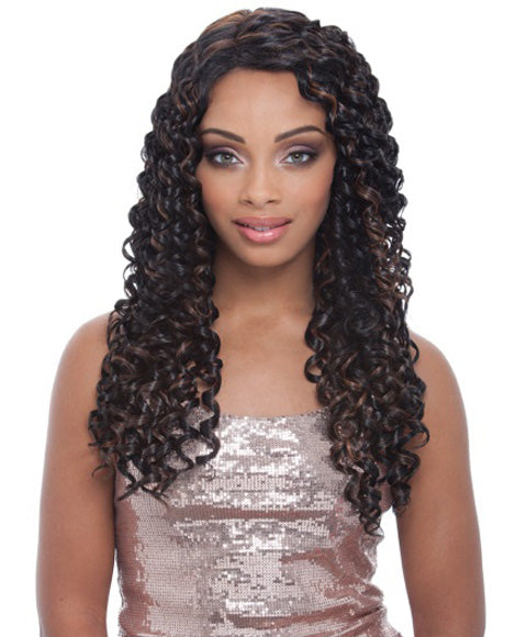 Janet Collection Super Flow Deep Part Lace Syn Monica Wig