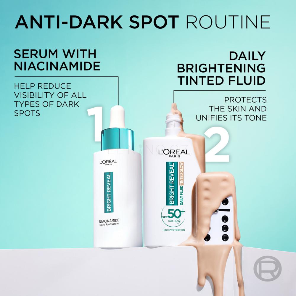 Loreal Bright Reveal Daily Fluid Tinted Glow SPF50 50ml
