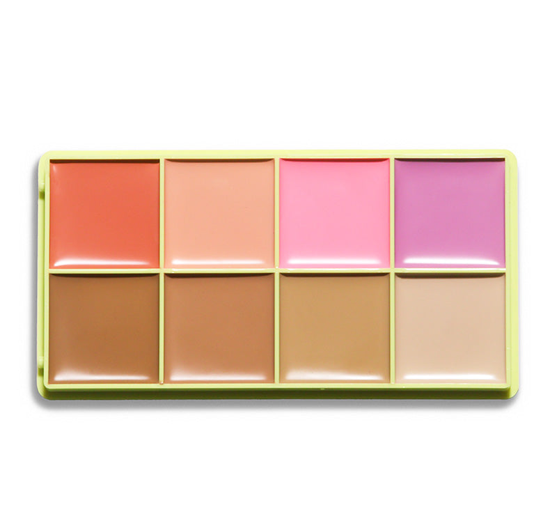 Made By Mitchell Curve Case Cream Blusher Bronzer Palette - Lighter