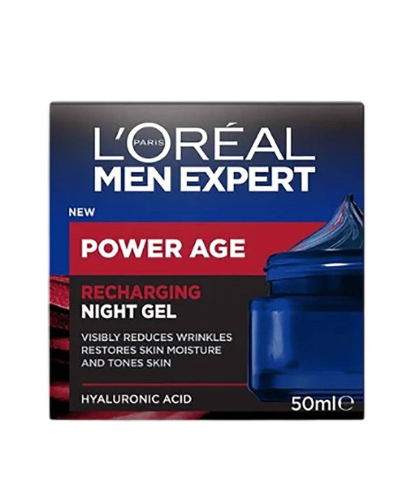 loreal  Men Expert Power Age Recharging Night Gel