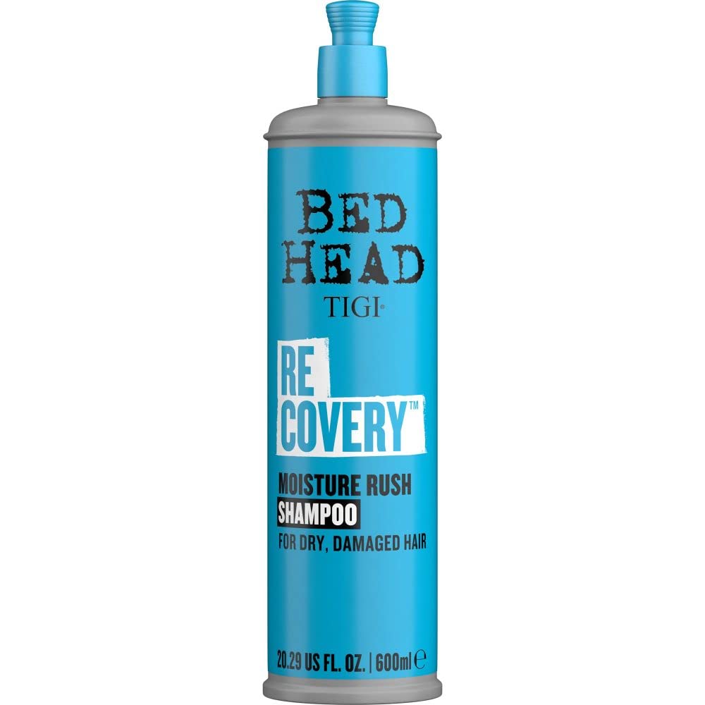 Bed Head by TIGI Recovery Moisturizing Shampoo, For Dry Damaged Hair 400ml/600ml