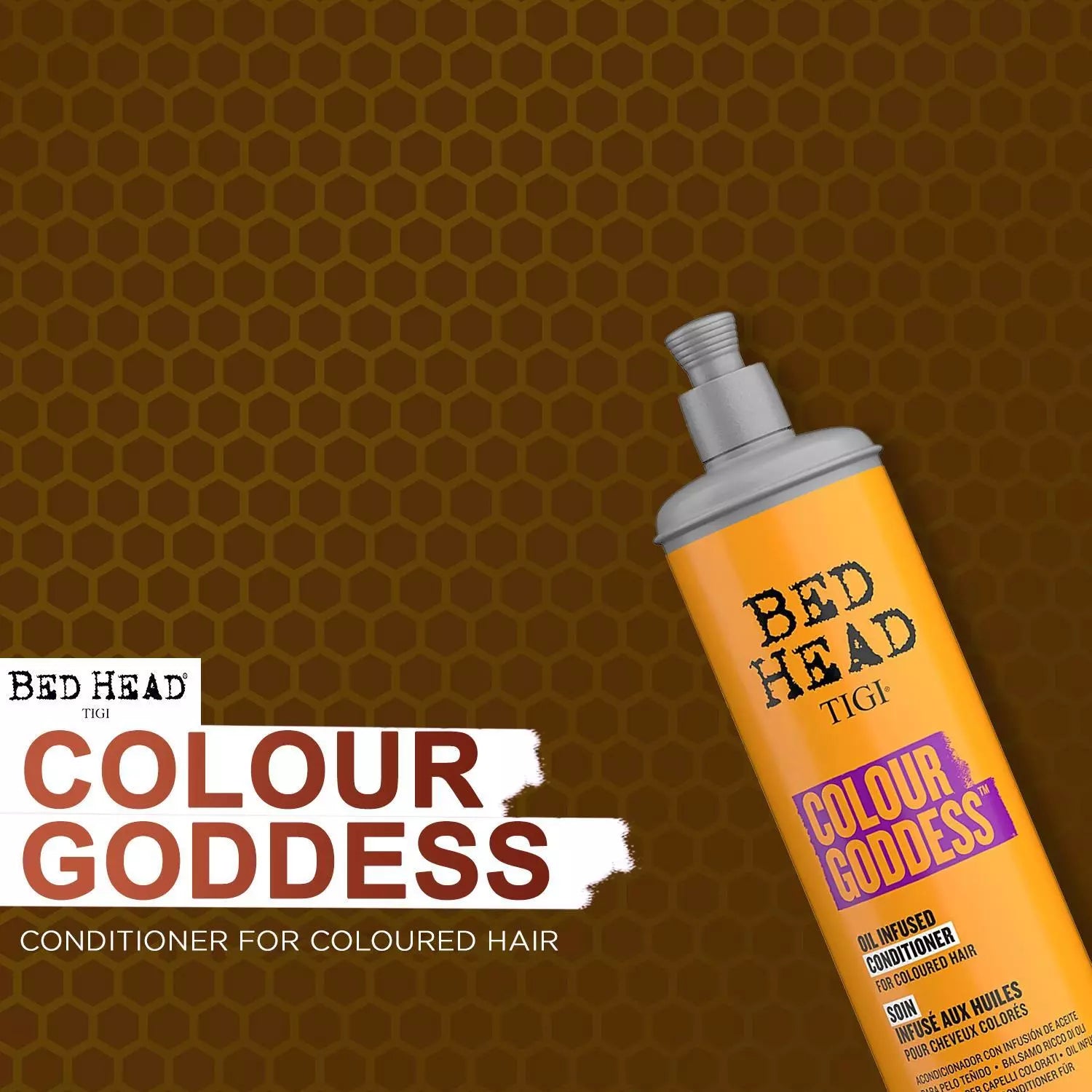 Bed Head by TIGI Color Goddess Oil Infused Conditioner - Coloured Hair 400/600ml