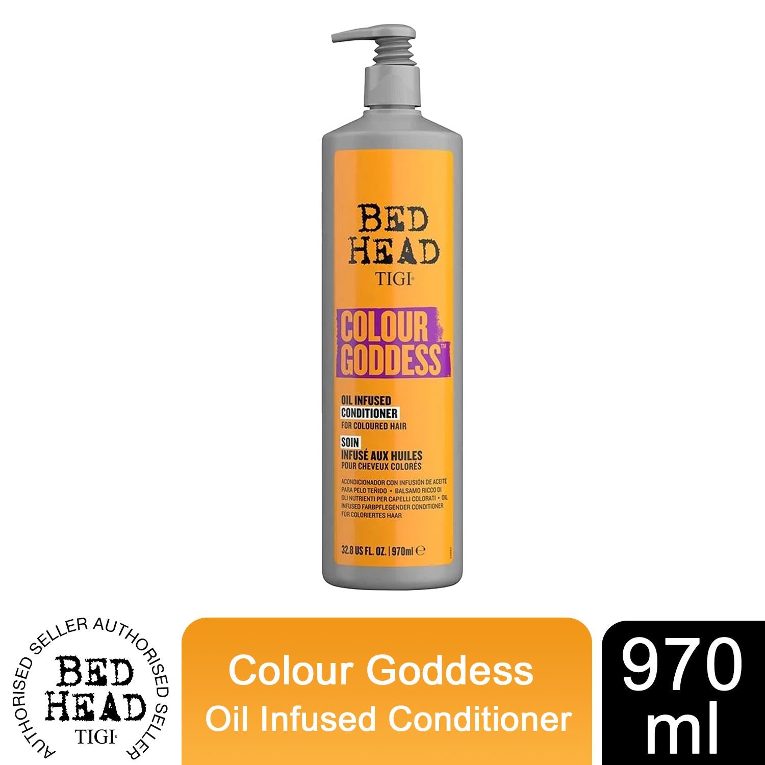 Bed Head by TIGI Color Goddess Oil Infused Conditioner - Coloured Hair 400/600ml
