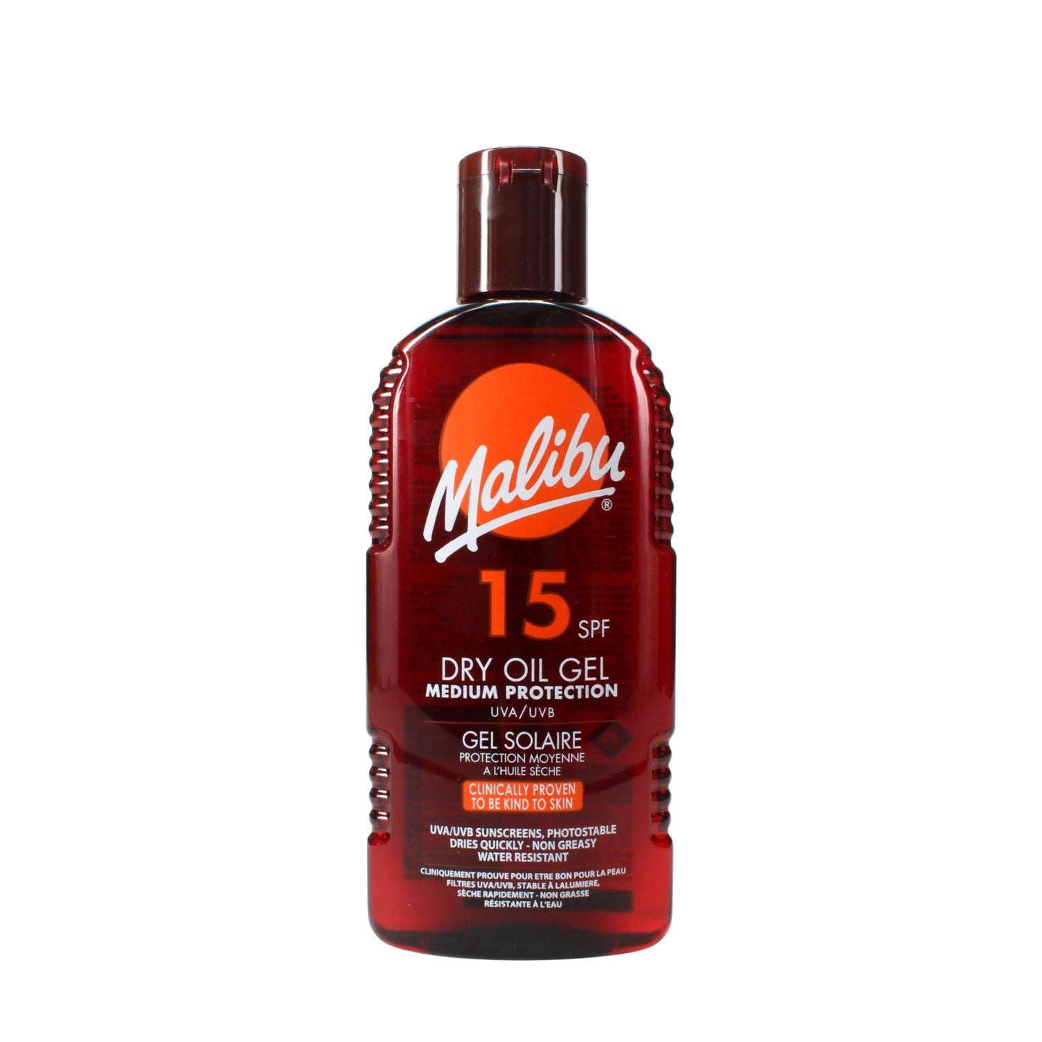 Malibu Dry Oil Gel SPF15 200ml