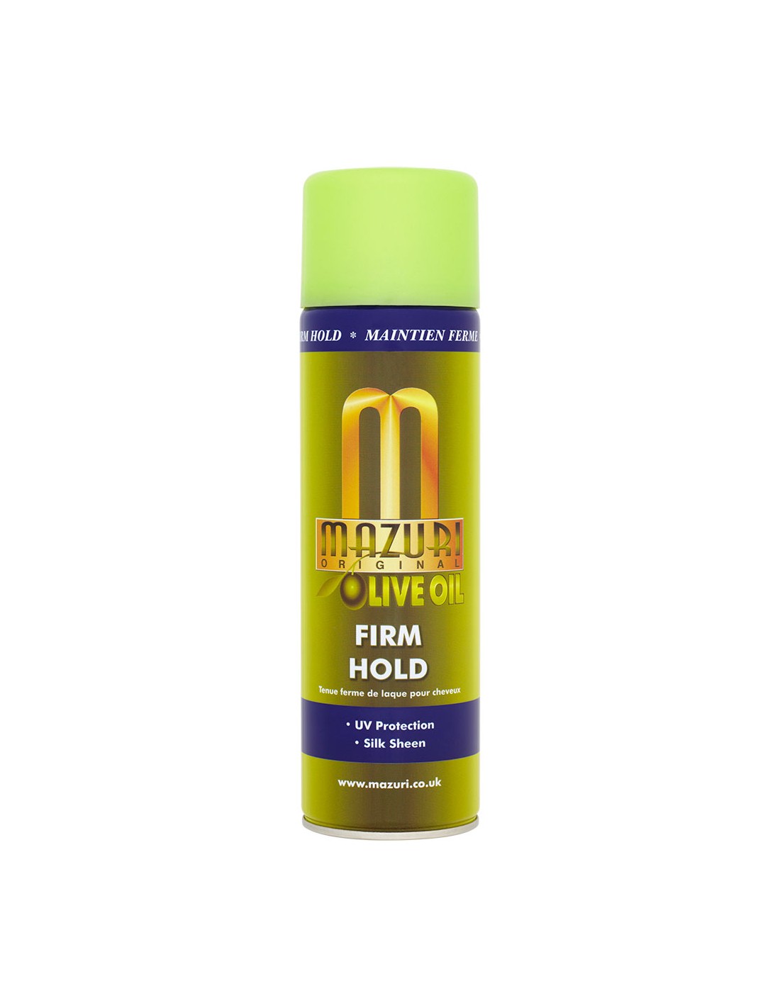 Mazuri Olive Oil Spray Firm Hold 500ml
