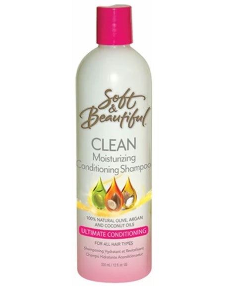 Soft And Beautiful  Clean Moisturizing Conditioning Shampoo