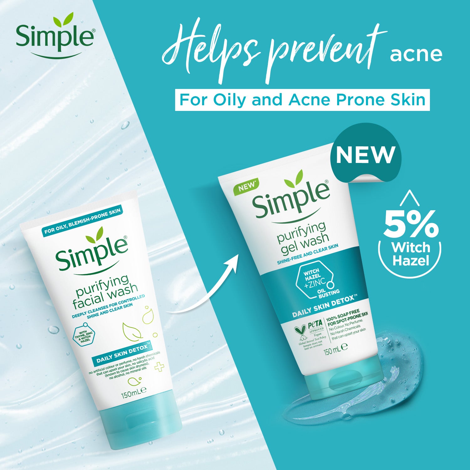 Simple Purifying Facial Wash