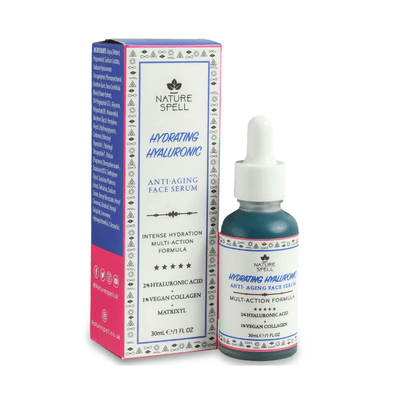 Nature Spell Hydrating Hyaluronic Anti Aging Face Serum 30ml