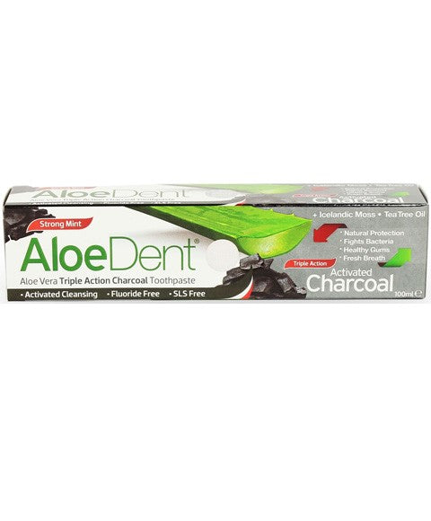Optima Aloe Dent Charcoal Toothpaste