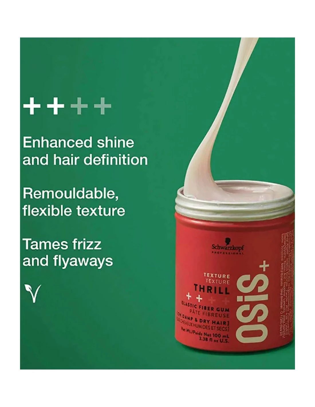 Schwarzkopf Osis Plus Texture Thrill Elastic Fiber Gum 100ml