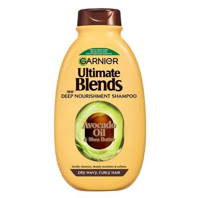 Garnier Ultimate Blends Avocado Oil And Shea Butter Deep Nourishment Shampoo 300ml